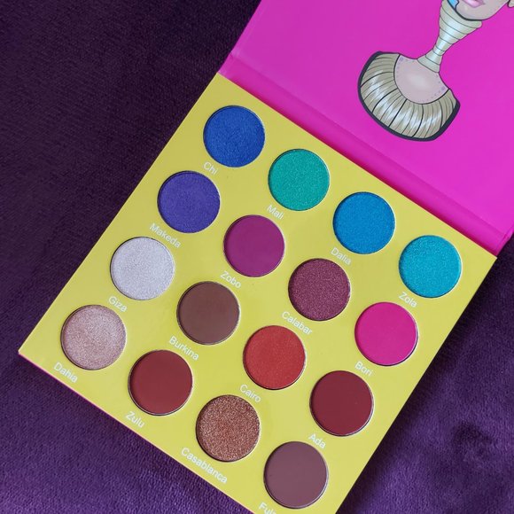LIGHTLY USED (<5 uses) Juvia's Place The Masquerade Mini Palette - Picture 2 of 2
